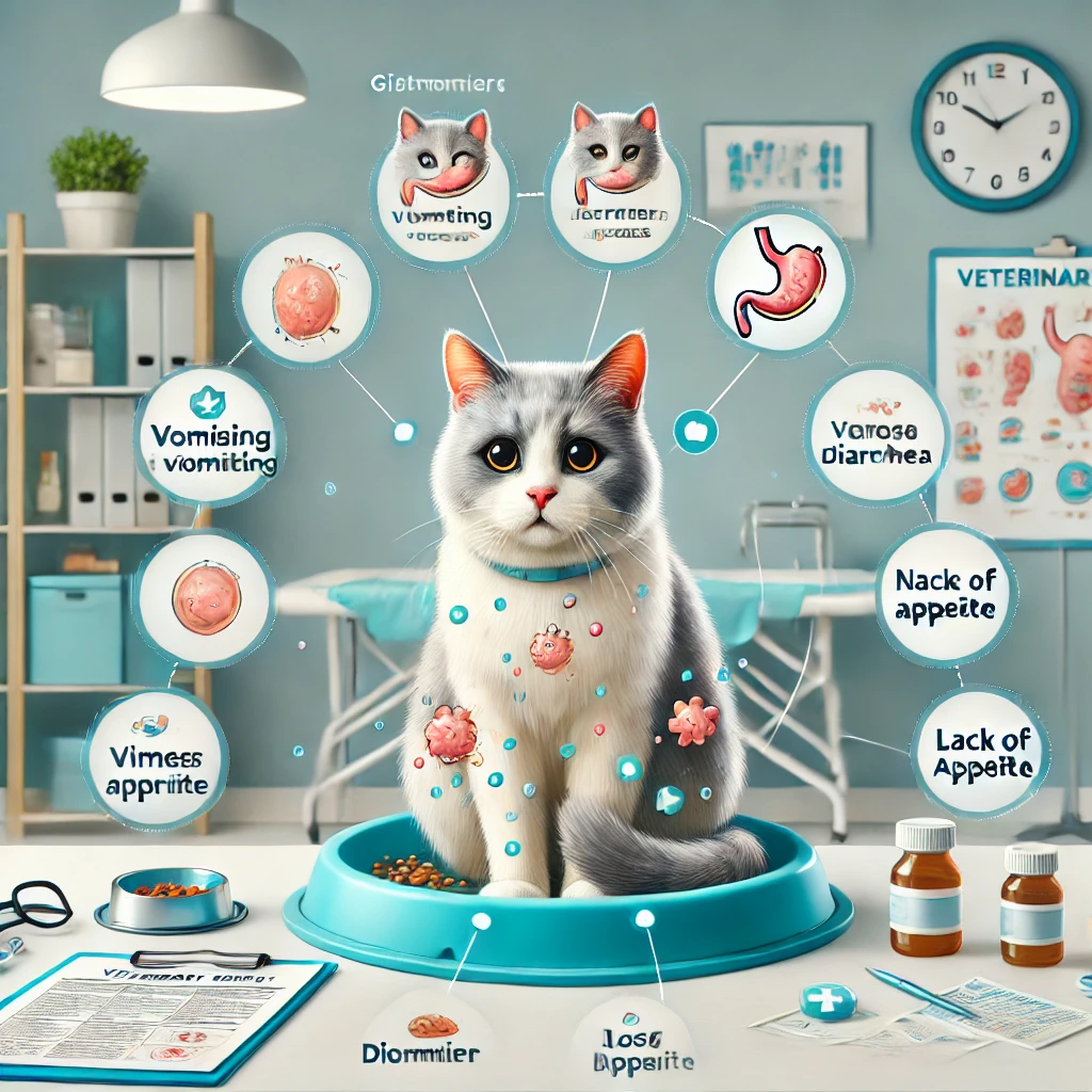علایم مشکالت گوارشی در گربه