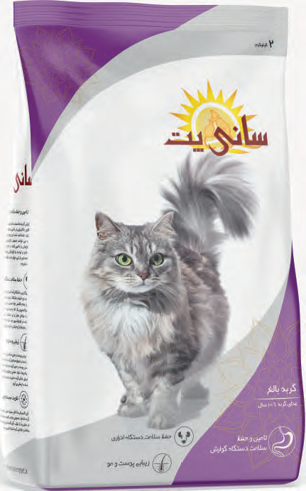 غذای گربه بالغ 1 تا 6 سال