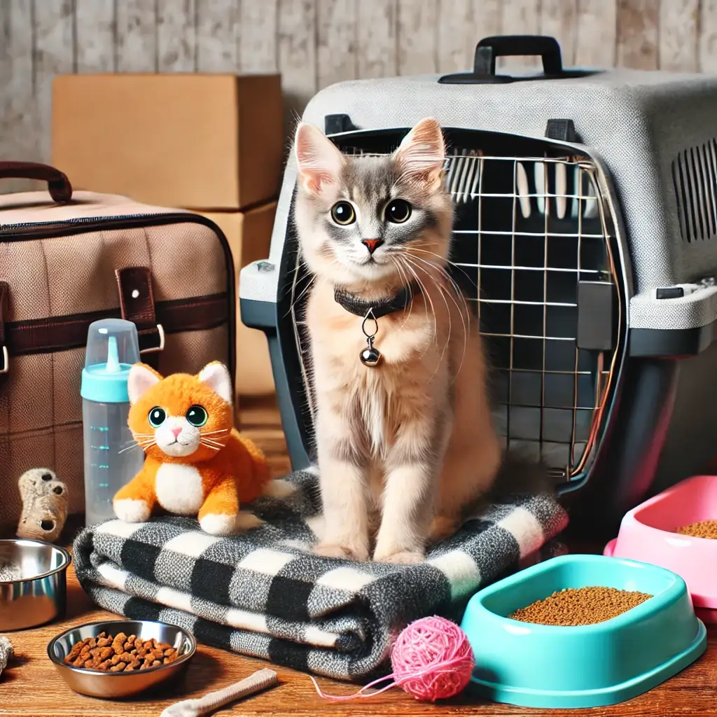 وسایل ضروری برای سفر با گربه
