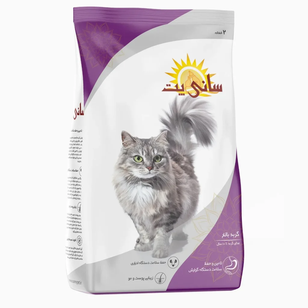 غذای گربه بالغ سانی پت