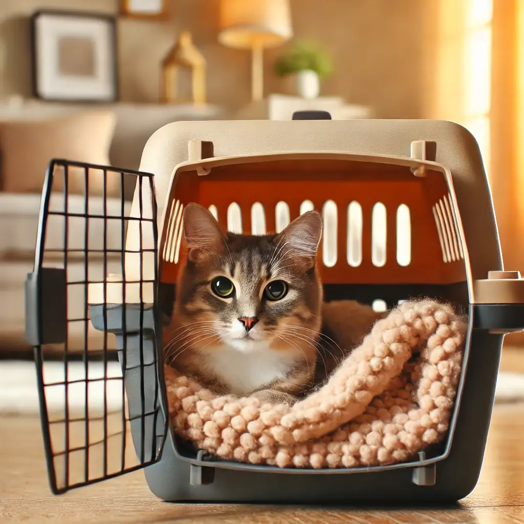 Cat in box