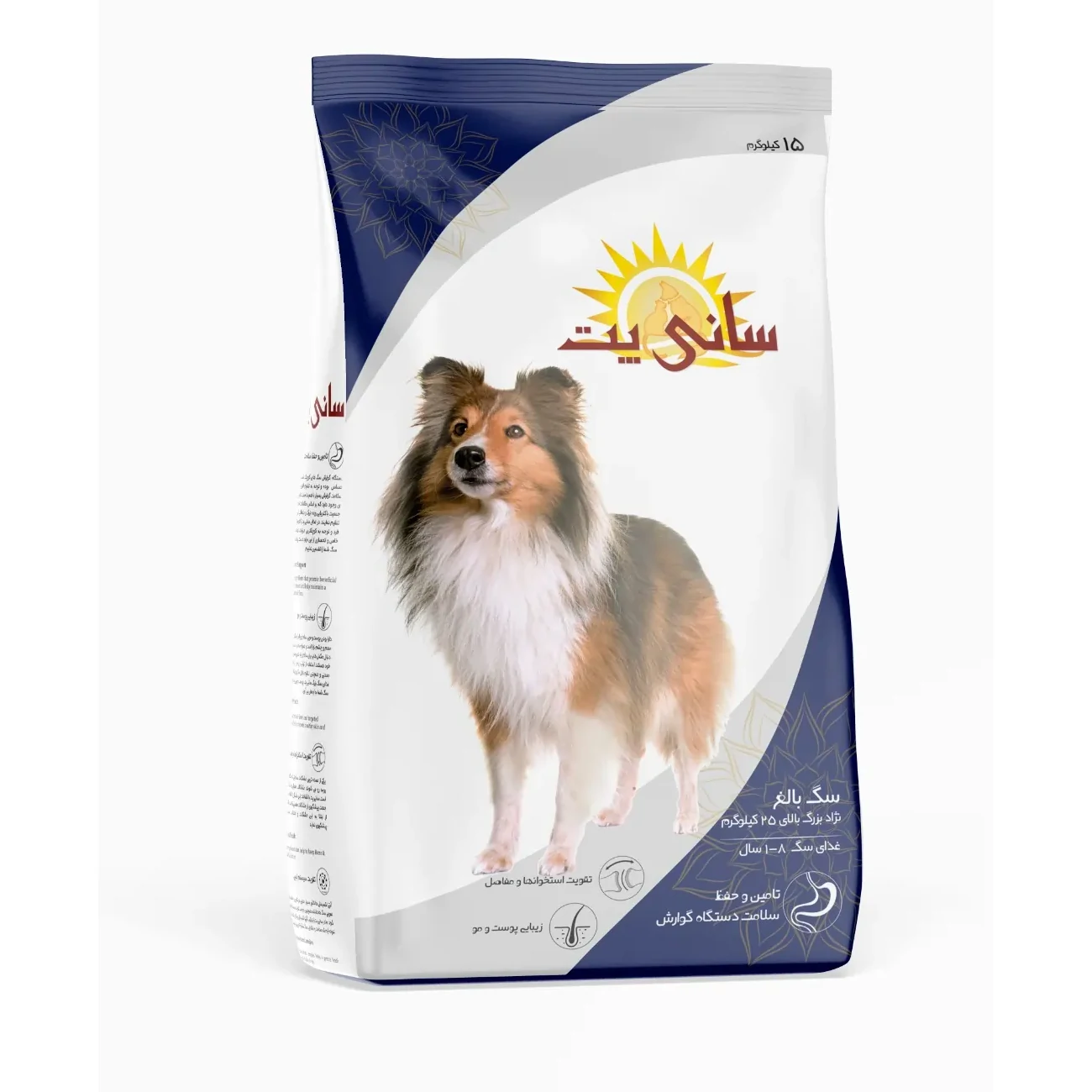 غذای سگ بالغ نژاد بزرگ سانی پت